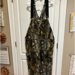 Woolrich men, 2XL camo hunting overalls